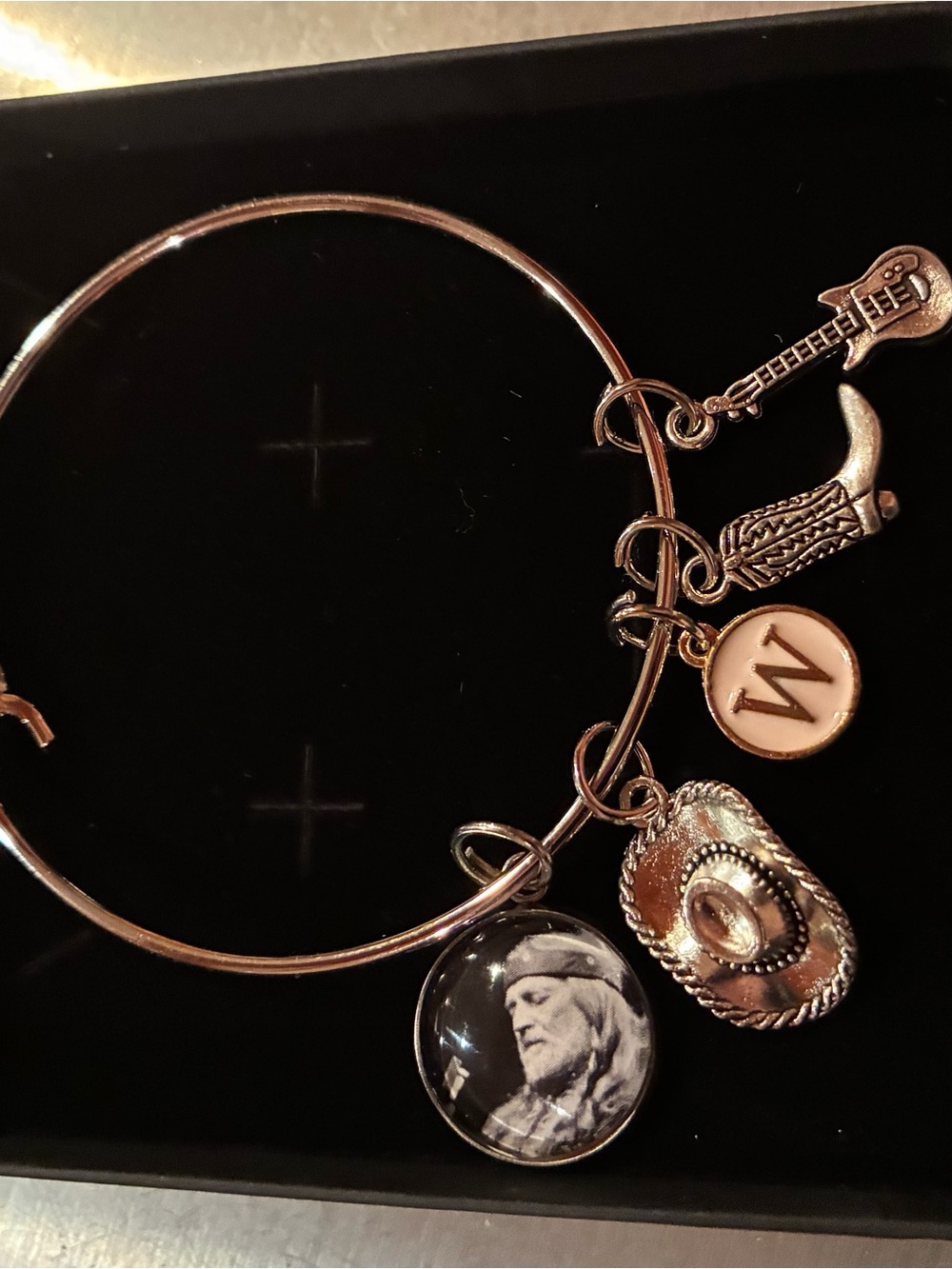 Willie Nelson Charm Bracelet